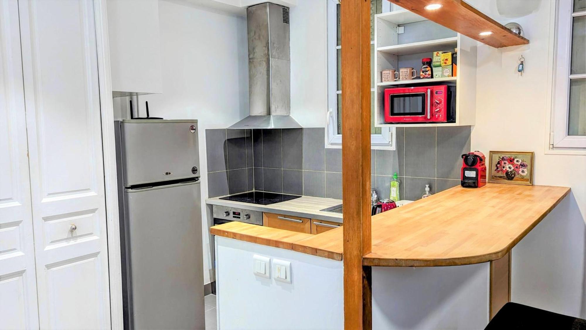 Studio Jaures - Equipped Studio Near Paris With Private Bathroom موروج المظهر الخارجي الصورة